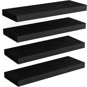 Floating Shelves for Wall, Wall Mounted Rustic Wood Shelves